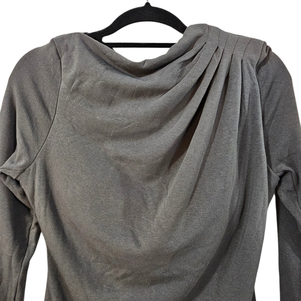 OGL ProWarm Ruched Boatneck Long Sleeve Brami with Thumbholes - Picture 4 of 10